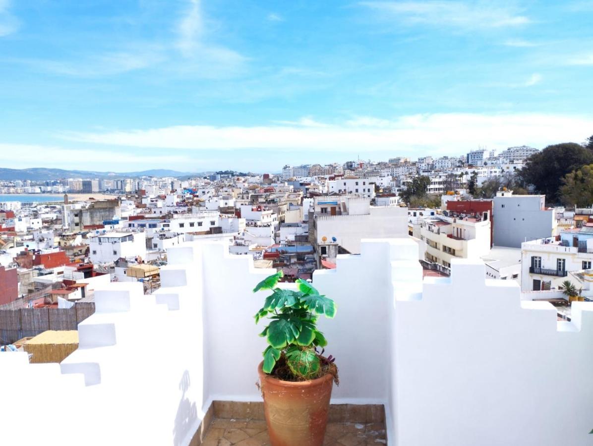 Maison Medina, Terrasse Panoramique, Vue Mer Tanger Exterior foto